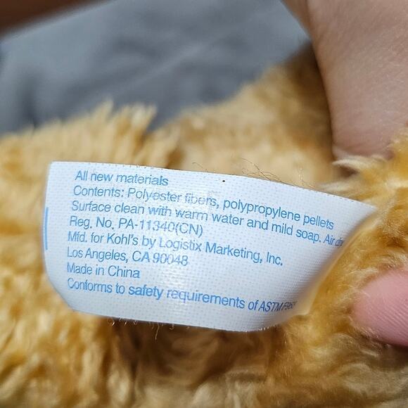 Kohl's Cares Sandra Boynton Train Conductor Dog Plush Brown Hat Story Time Play - Picture 6 of 6